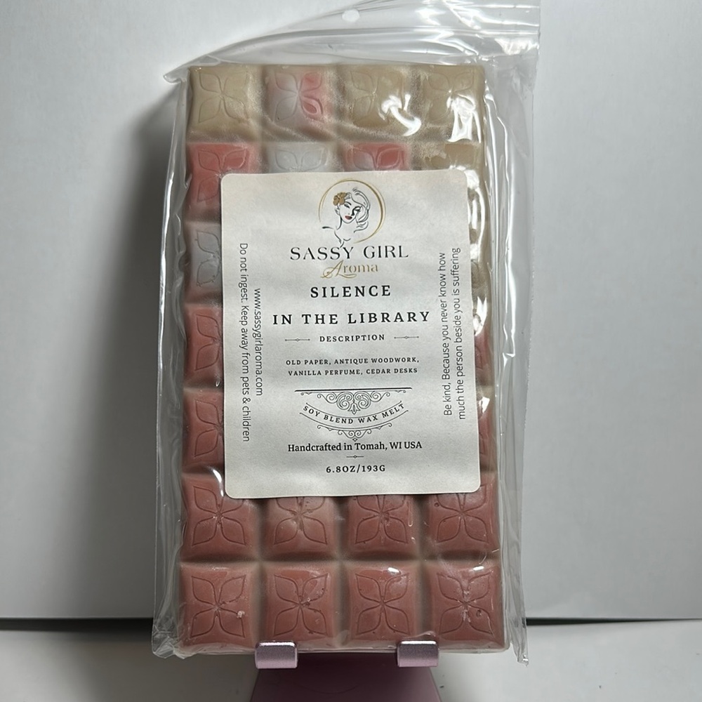 Sassy Girl Aroma Wax Melts - Silence in the Library